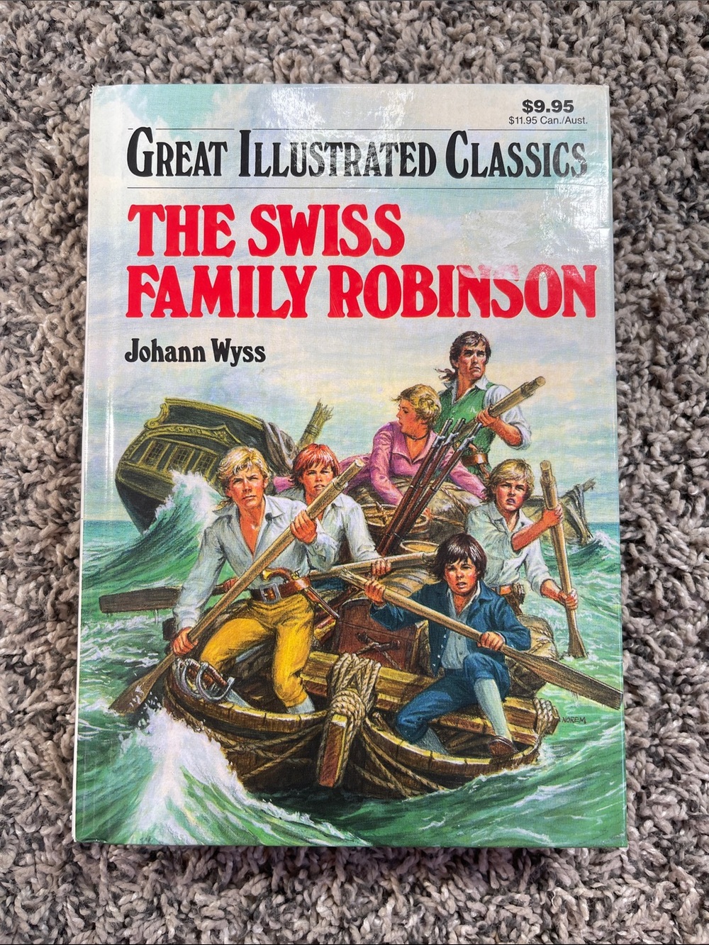 Book: the Swiss family Robinson by Johann Wyss